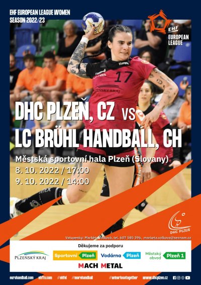 DHC Plzeň vs LC Bruhl Handball, EUROPEAN LEAGUE