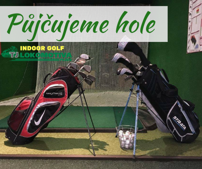 Půjčujeme golfové hole